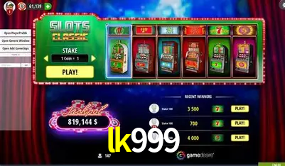 Descubra o Mundo do Cassino Online com lk999